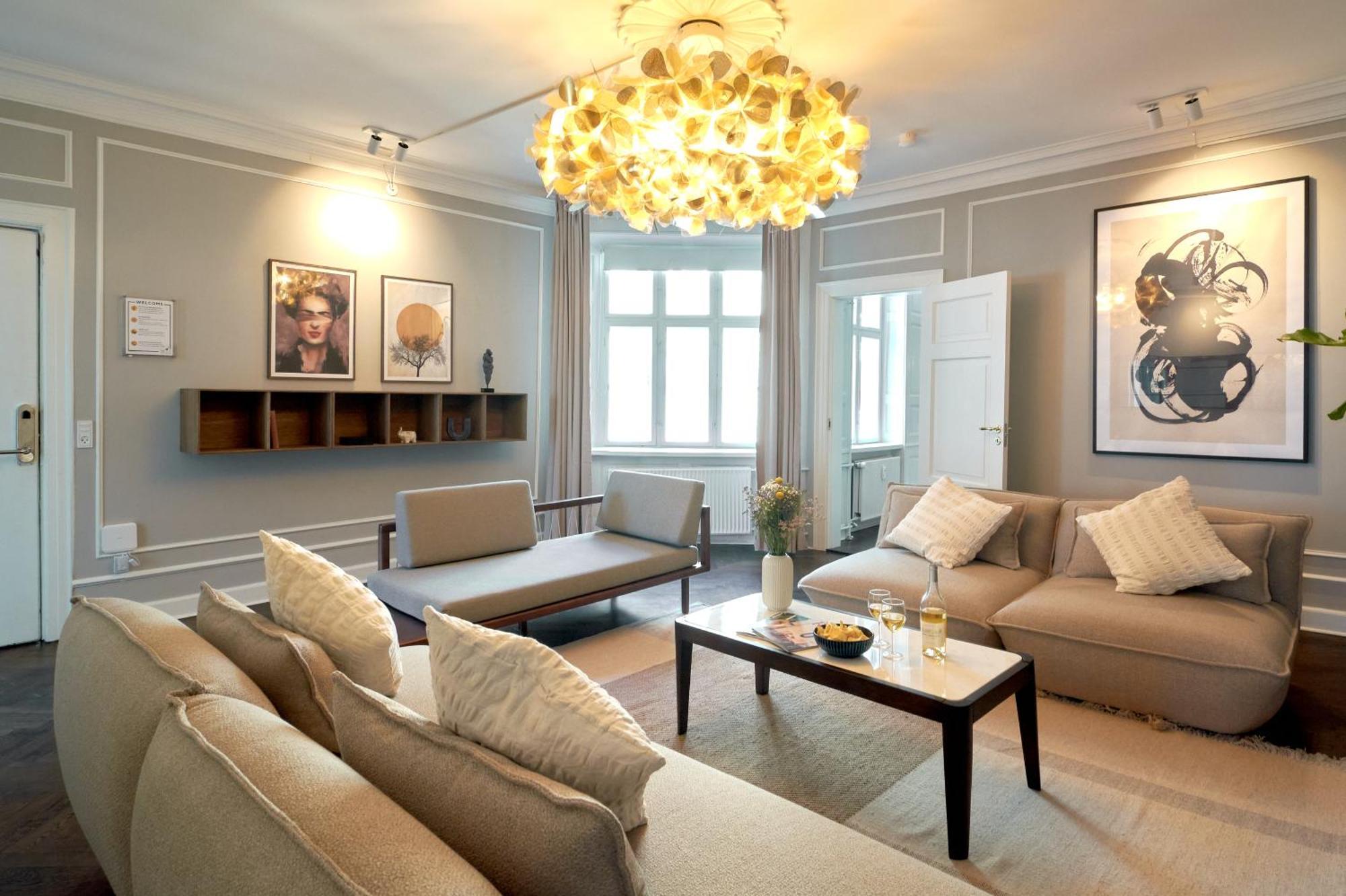 קופנהגן Stylish 4 Bedroom Apartment In Cph City מראה חיצוני תמונה